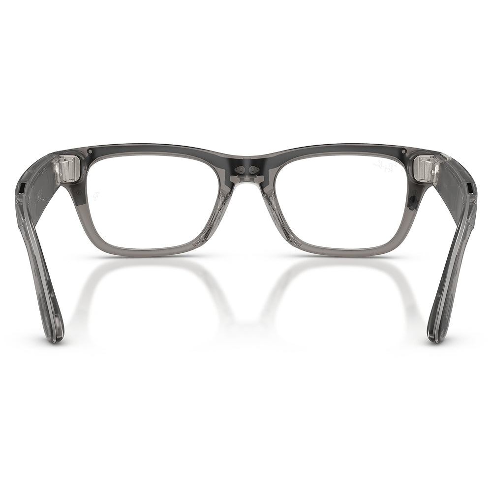 Gafas de vista Ray-Ban Meta Blayzer Optics Unisex 8529 - en nylon y acetato, color Gris