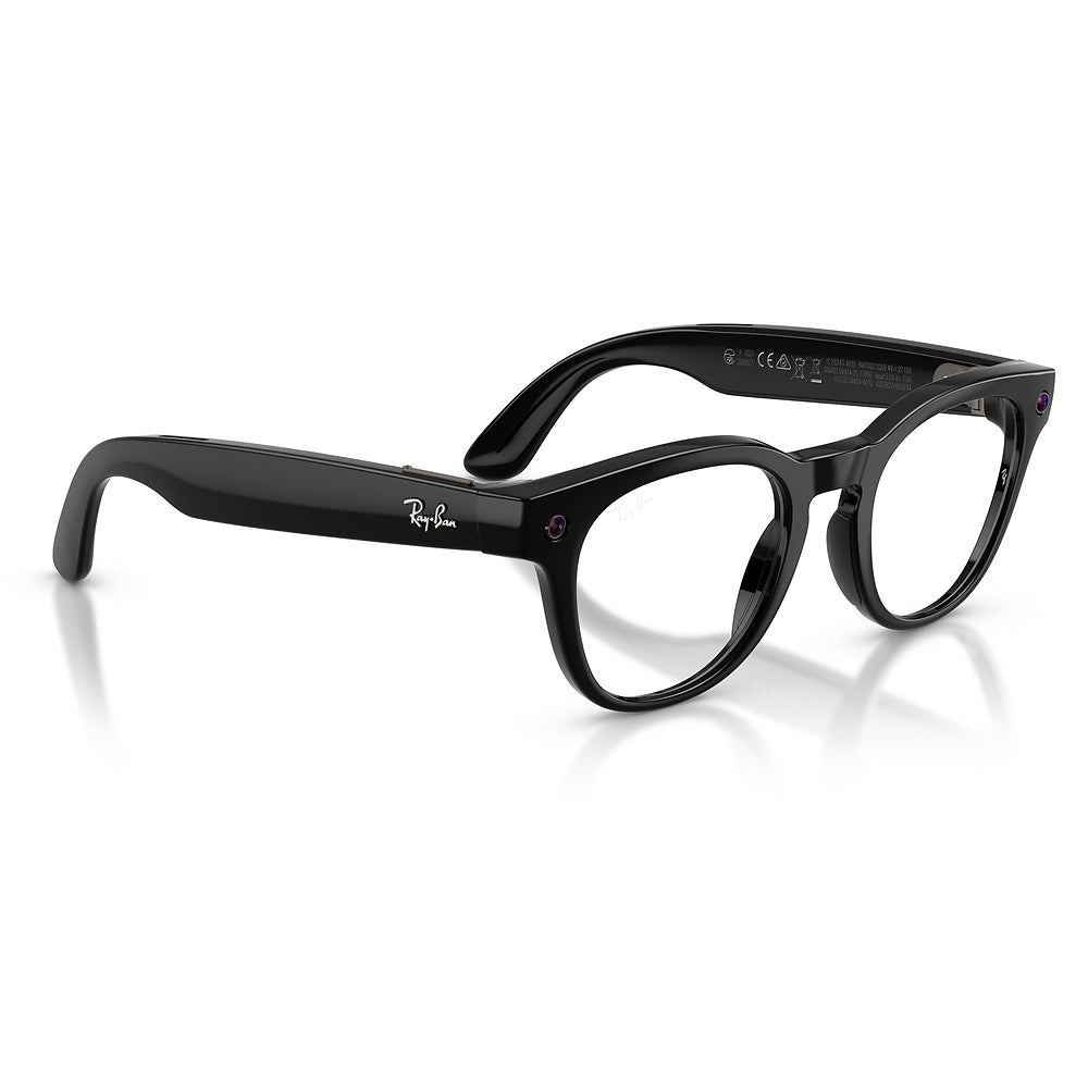 Gafas de vista Ray-Ban Meta Scriber Optics Unisex 2000 - en nylon y acetato, color Negro