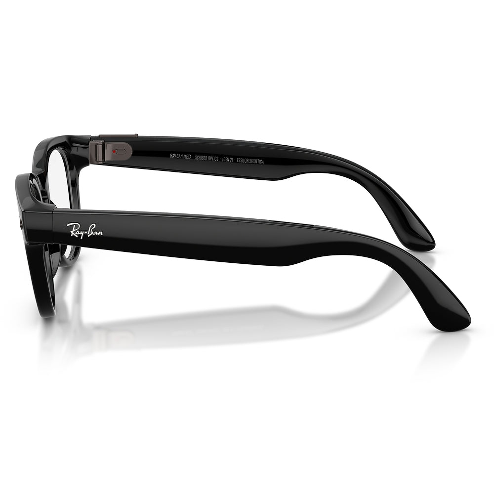 Gafas de vista Ray-Ban Meta Scriber Optics Unisex 2000 - en nylon y acetato, color Negro