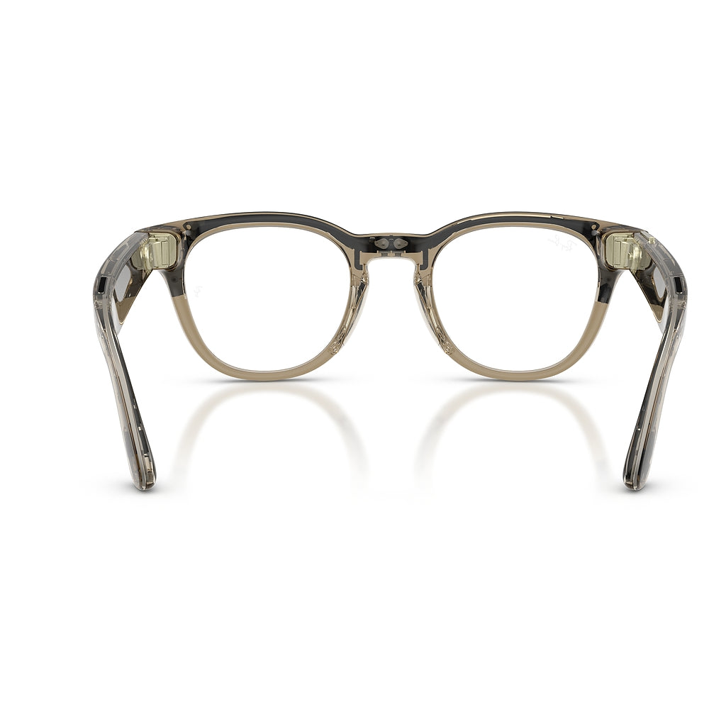 Gafas de vista Ray-Ban Meta Scriber Optics Unisex 8531 - en nylon y acetato, color Beige