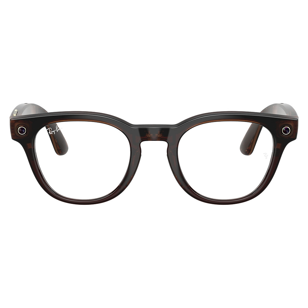 Gafas de vista Ray-Ban Meta Scriber Optics Unisex 8532 - en nylon y acetato, color Dorado