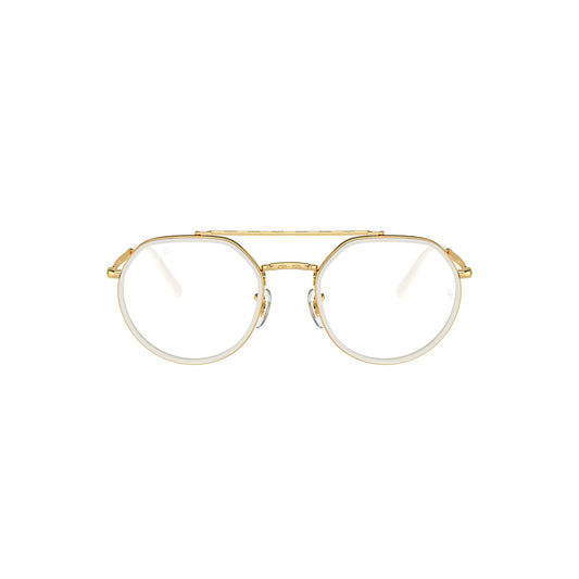 Gafas de Vista para Hombre Ray-Ban 3765V 2500 - Metálicas color Dorado