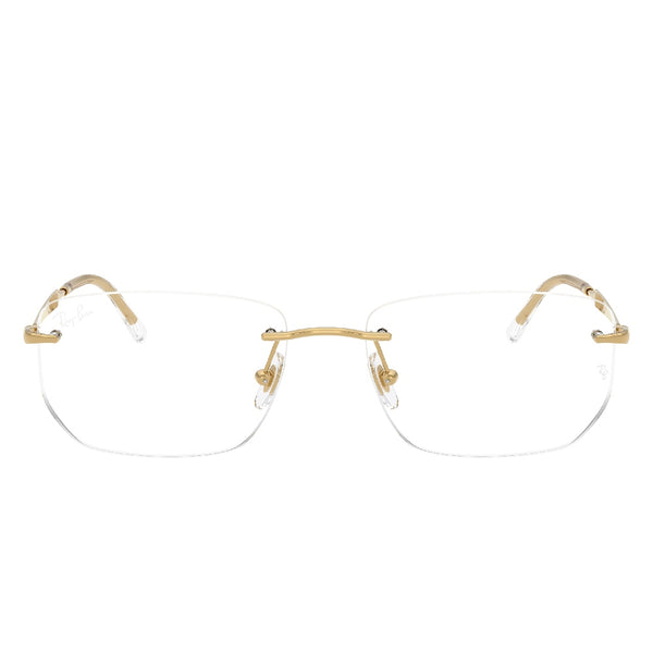 Gafas de Vista para Hombre Ray-Ban 3768V 2500 - metálicas color Dorado