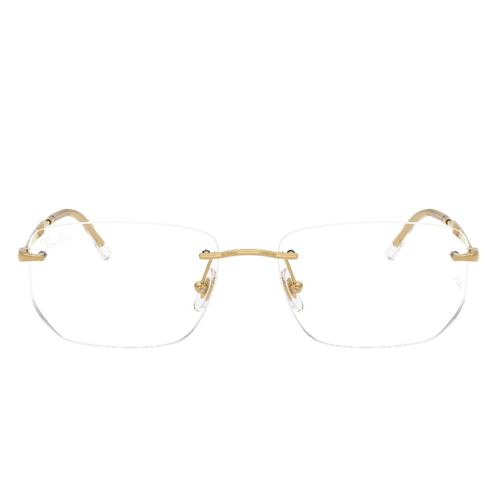 Gafas de Vista para Hombre Ray-Ban 3768V 2500 - metálicas color Dorado