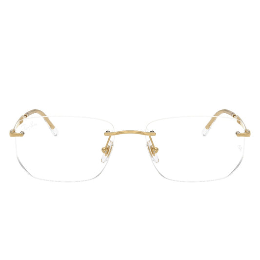 Gafas de Vista para Hombre Ray-Ban 3768V 2500 - metálicas color Dorado