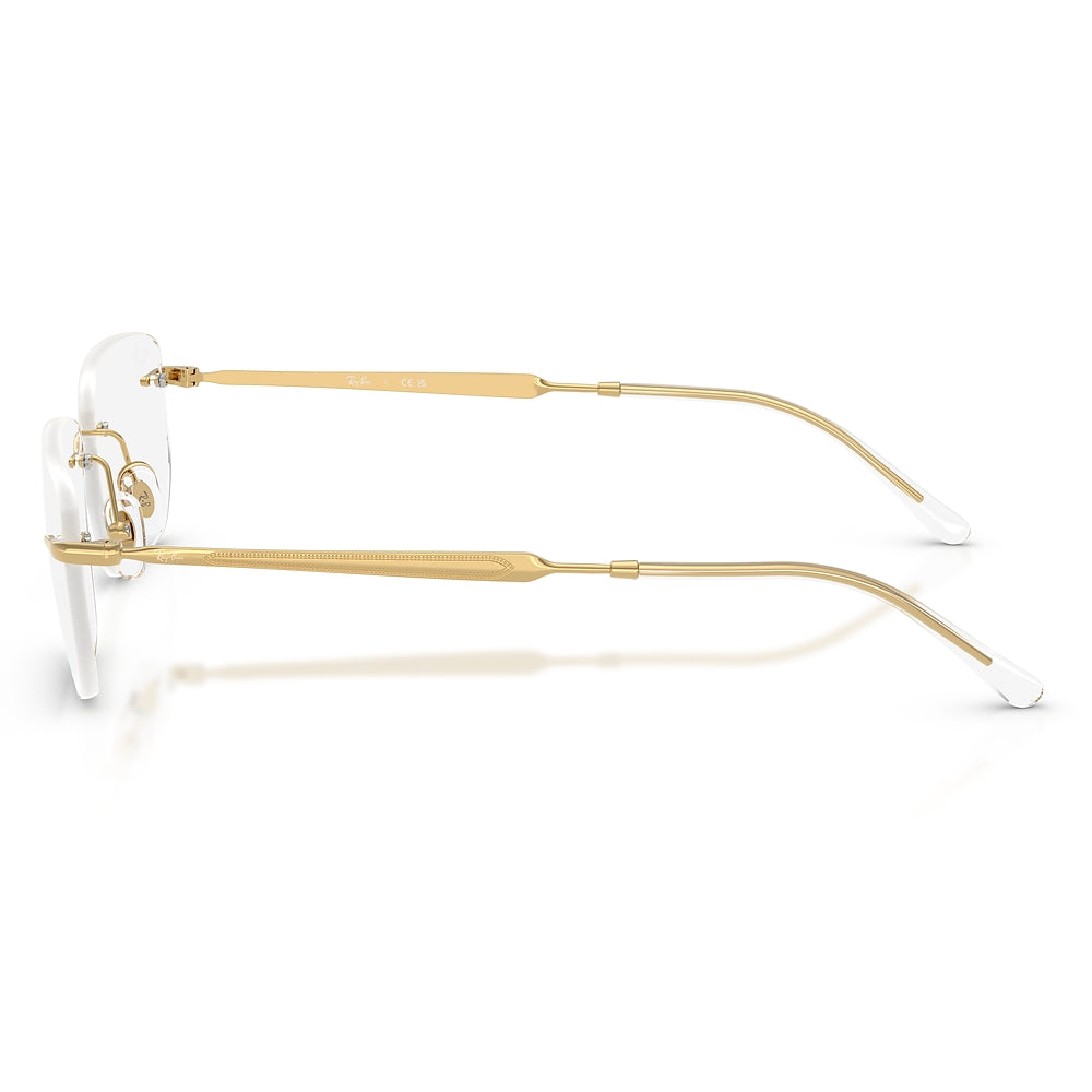 Gafas de Vista para Unisex Ray-Ban 3768V 2500 - Metálicas color Dorado