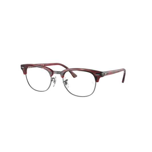 Gafas de Vista para Hombre Ray-Ban 5154 Clubmaster 8376 - En Acetato color Rojo