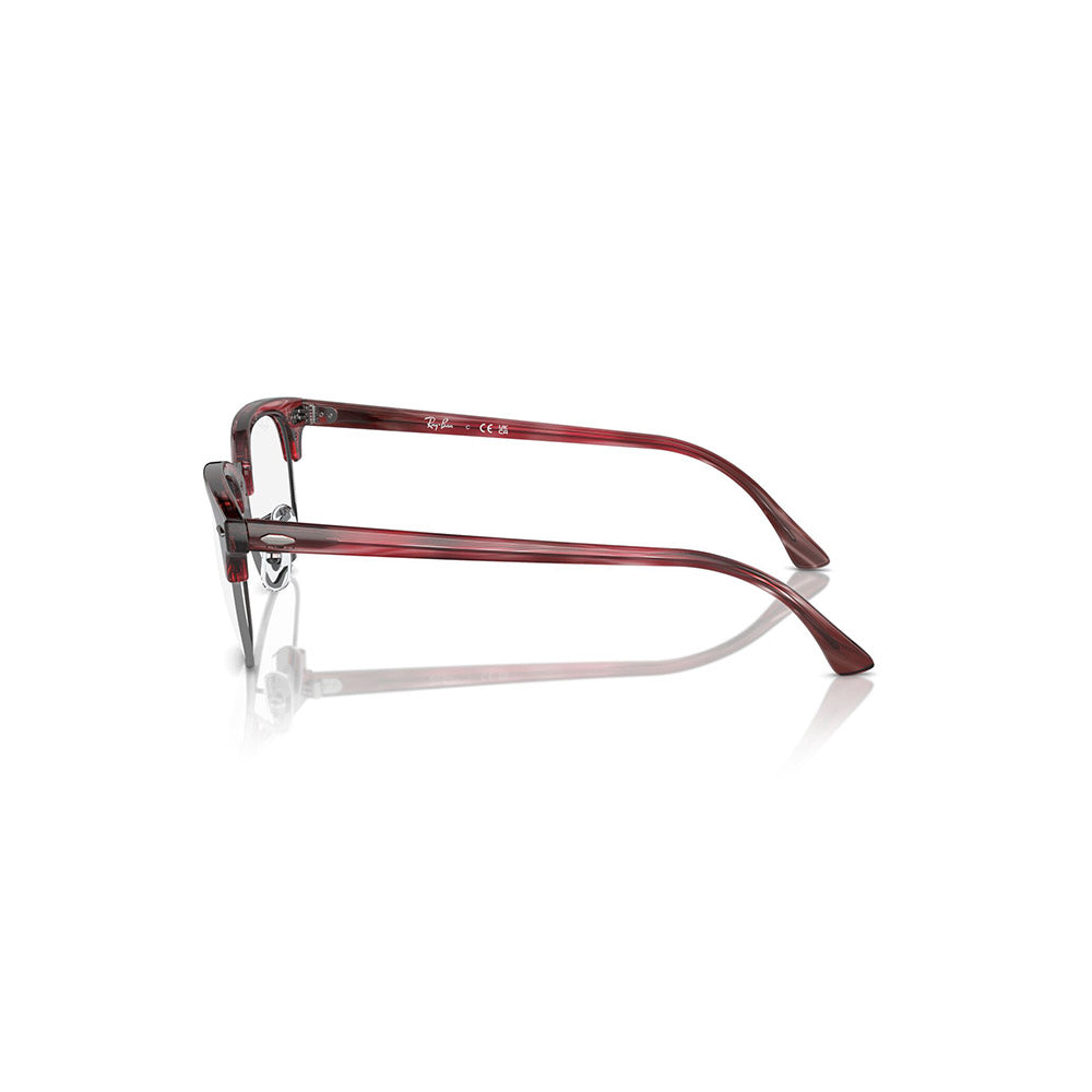 Gafas de Vista para Hombre Ray-Ban 5154 Clubmaster 8376 - En Acetato color Rojo