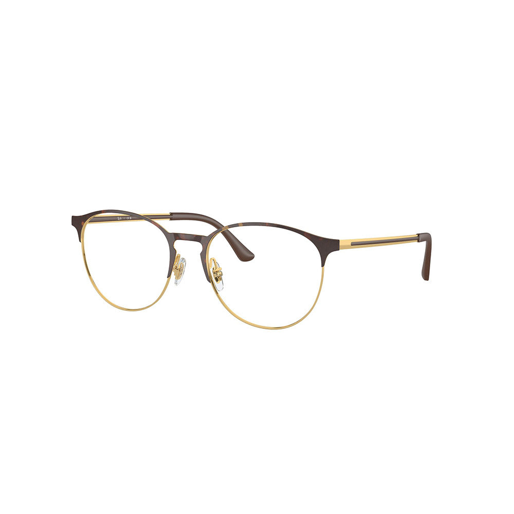 gafas-de-vista-para-hombre-ray-ban-6375-2917-metalicas-color-cafe