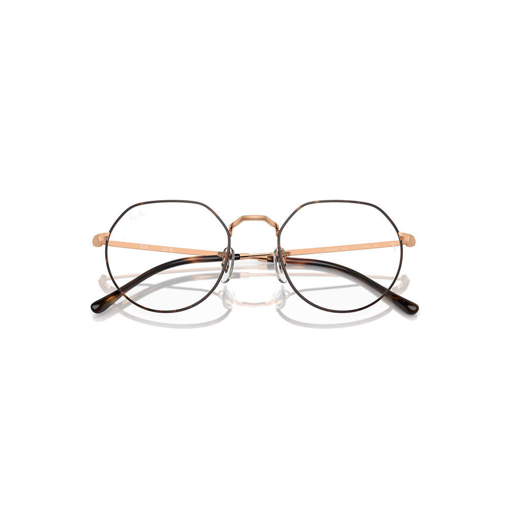 Gafas de Vista para Hombre Ray-Ban 6465 Jack 3176 - Metálicas color Oro Rosado