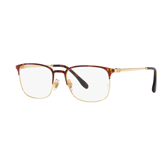 Gafas de Vista para Hombre Ray-Ban 6494 2945 - Metálicas color Havana dorado.