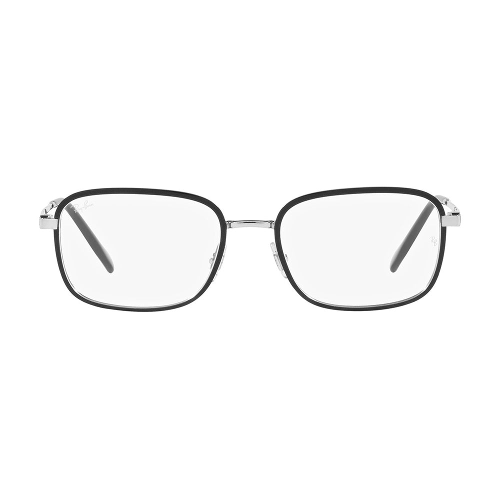 Gafas de Vista para Hombre y Mujer Ray-Ban 6495 - Metálicas color Negro/Plateado
