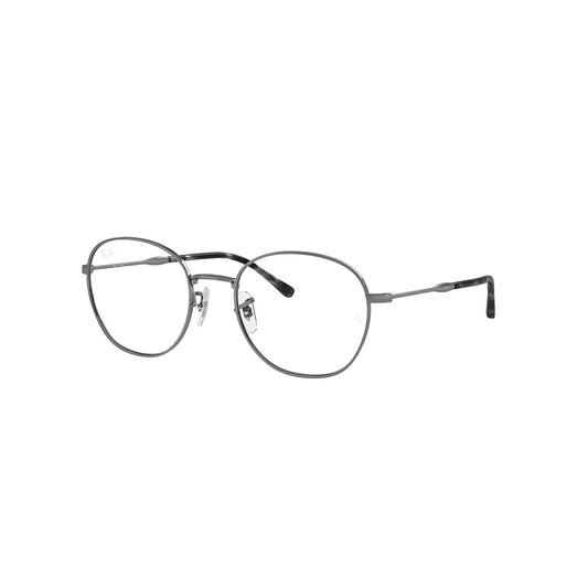 Gafas de Vista para Hombre Ray-Ban 6509 2502 - Metálicas color Gris