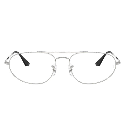 Gafas de Vista para Hombre Ray-Ban 6645 2501 - metálicas color Plateado