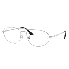 Gafas de Vista para Hombre Ray-Ban 6645 2501 - metálicas color Plateado