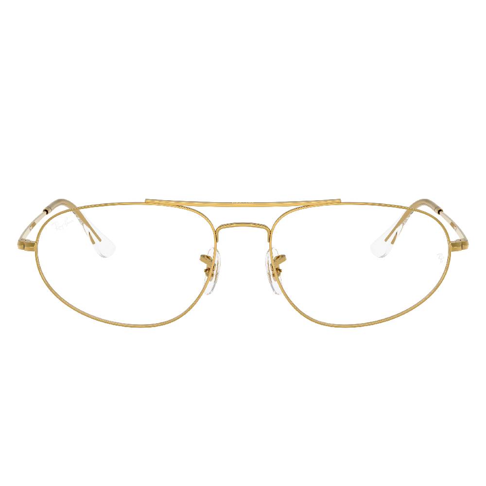 Gafas de Vista para Hombre Ray-Ban 6645 3086 - metálicas color Dorado