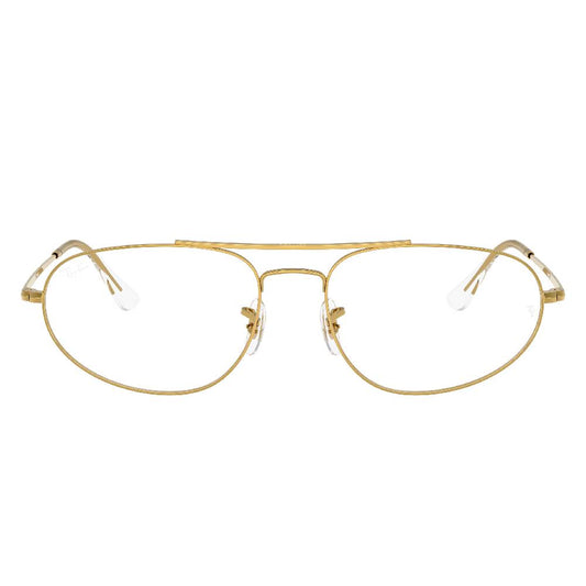Gafas de Vista para Hombre Ray-Ban 6645 3086 - metálicas color Dorado