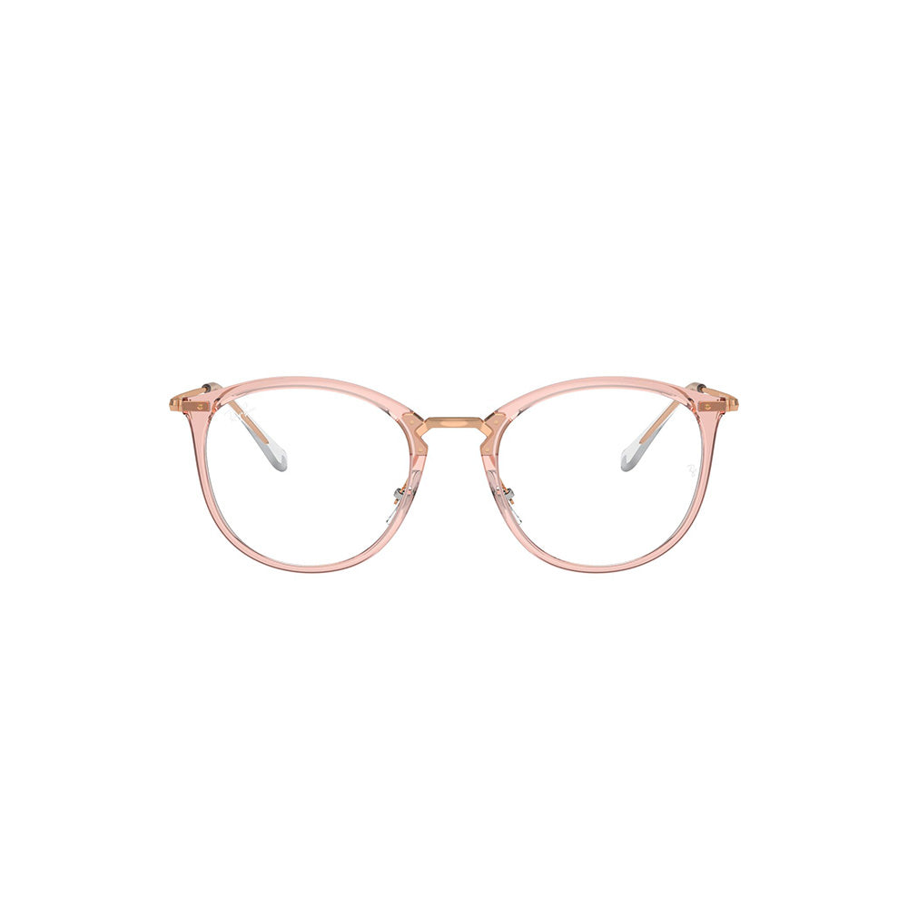 Gafas de Vista para Mujer Ray-Ban 7140 8335 - Metálicas color Rosado