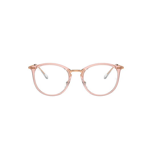 Gafas de Vista para Mujer Ray-Ban 7140 8335 - Metálicas color Rosado