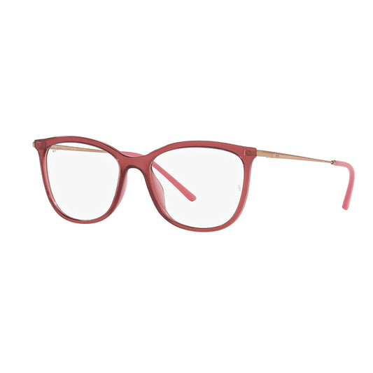 Gafas de Vista para Mujer Ray-Ban 7220L 8281 - Metálicas color Rojo