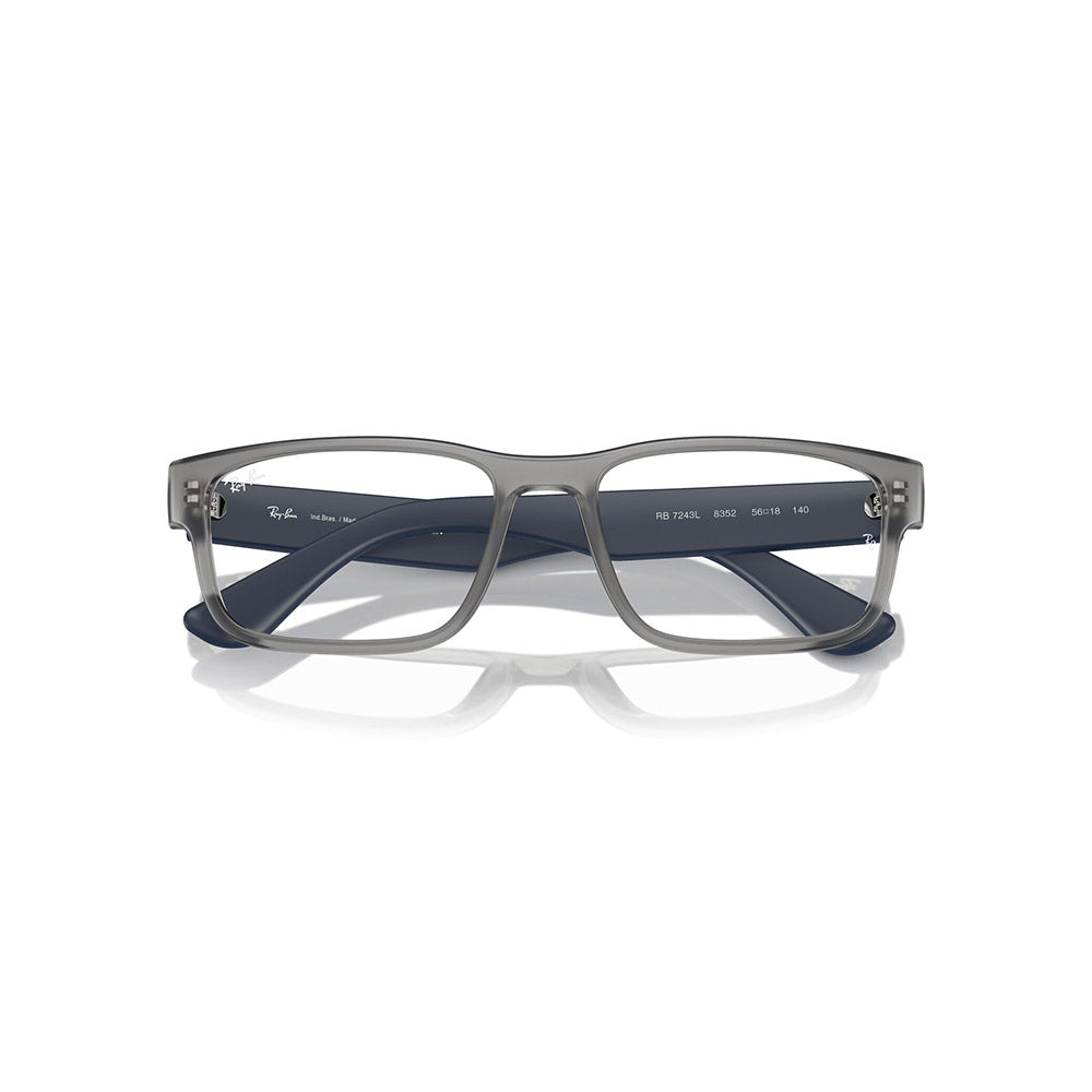 Gafas de Vista para Hombre Ray-Ban 7243L 8352 - Inyectadas color Gris