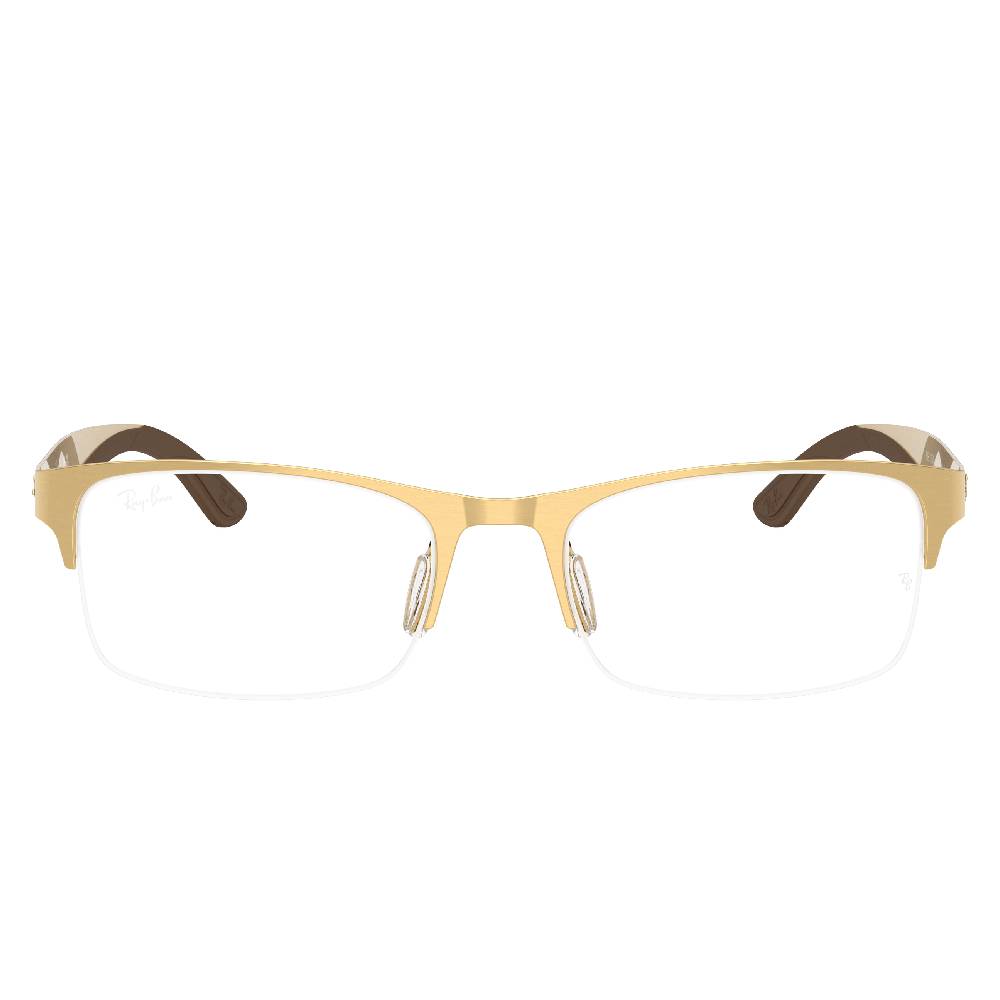 Gafas de Vista para Hombre Ray-Ban 7551 3220 - metálicas color Dorado
