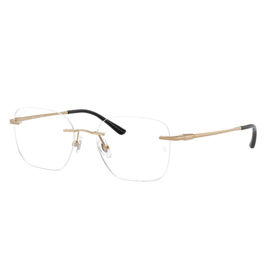 Gafas de Vista para Hombre Ray-Ban 8783D 1248 - en titanio color Oro Rosado