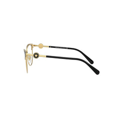 Gafas de Vista para Mujer Versace 1271 1433 - Metálicas color Negro/Dorado