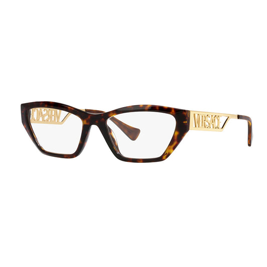 Gafas de Vista para Mujer Versace 3327U - En acetato color Havana.