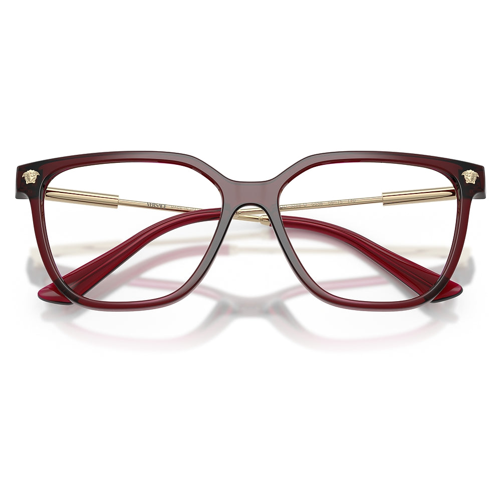 Gafas de Vista para Mujer Versace 3388U 5538 - Metálicas color Rojo