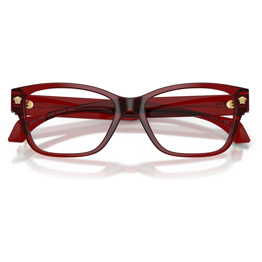 Gafas de Vista para Mujer Versace 3392 5540 - Acetato color Rojo