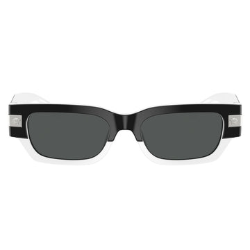 Gafas de Sol para Hombre Versace 4465 545987 - rectangulares color Negro/Blanco