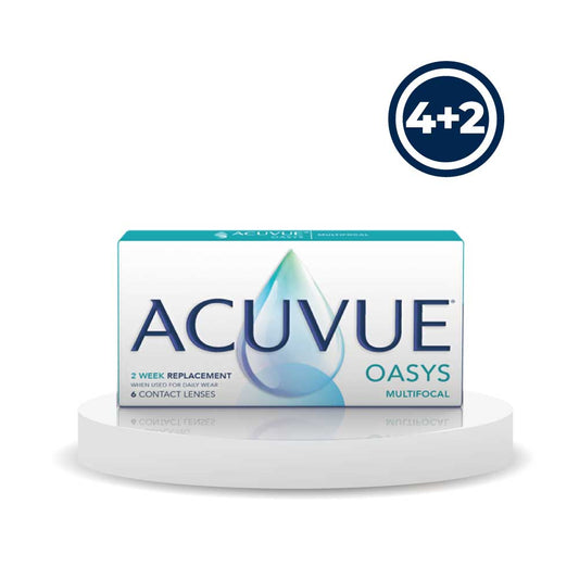 4 Acuvue Oasys Multifocal + 2 Cajas de obsequio