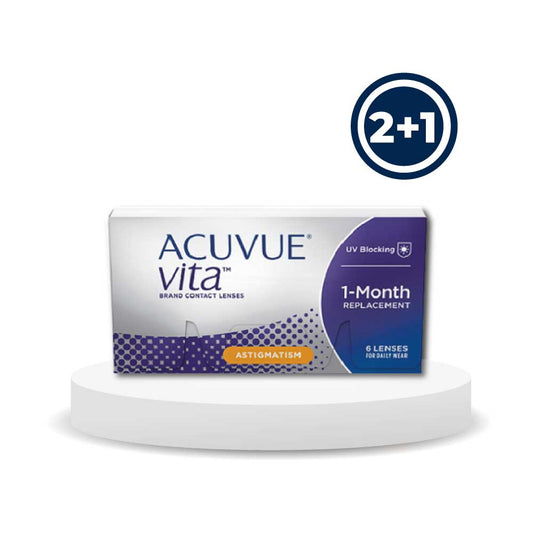 2 Cajas Acuvue Vita para Astigmatismo + 1 caja de obsequio