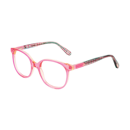 Gafas de Vista para Niña Barbie AA020- En acetato color Havana Rosado