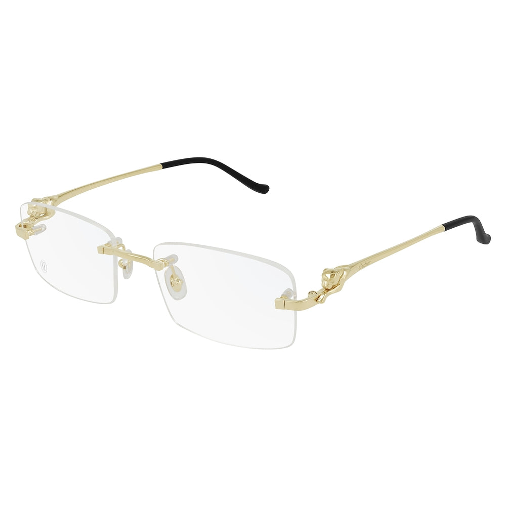 Gafas de Vista para Mujer Cartier Ct0281O-001 - metálicas color Dorado