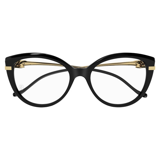 Gafas de Vista para Mujer Cartier Ct0283O-001 - en acetato color Negro