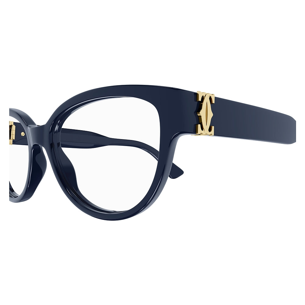 Gafas de Vista para Mujer Cartier Ct0450O-003   54 003 - en acetato color Azul