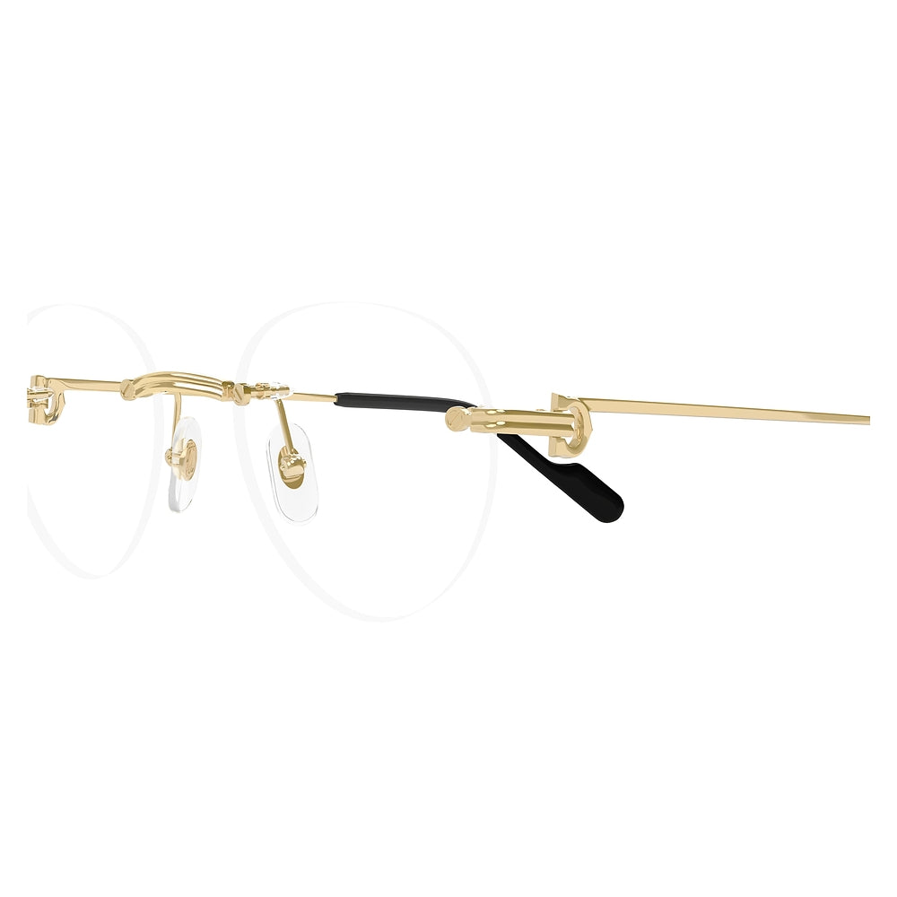 Gafas de Vista para Mujer Cartier Ct0514O-001 Gold 52 001 - metálicas color Dorado
