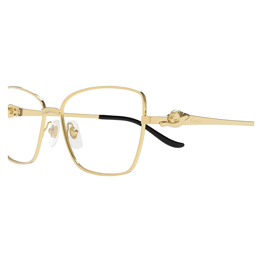 Gafas de Vista para Mujer Cartier Ct0523O-001 Gold 55 001 - metálicas color Dorado