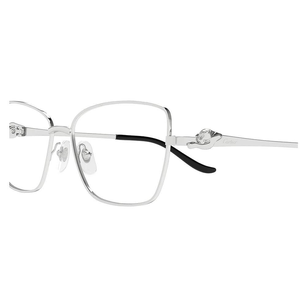 Gafas de Vista para Mujer  Cartier Ct0523O-002 Silver 55 002 - metálicas color Plateado