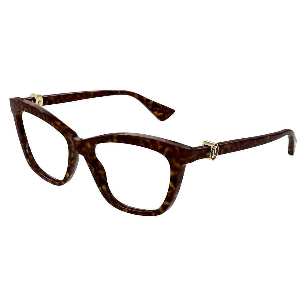 Gafas de Vista para Mujer Cartier Ct0526O-002 Havana 54 002 - en acetato color Café