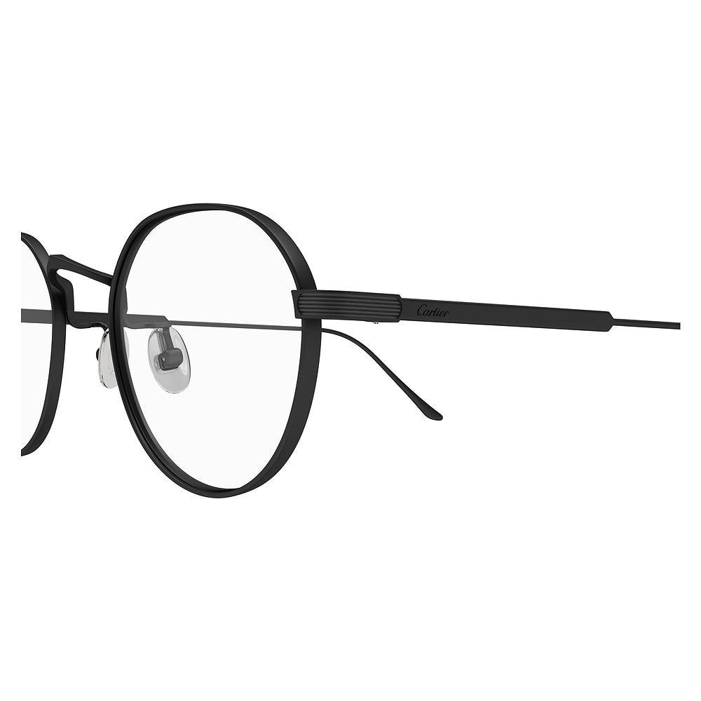 Gafas de Vista para Mujer Cartier Ct0561Oa-004 Black 51 004 - en titanio color Negro