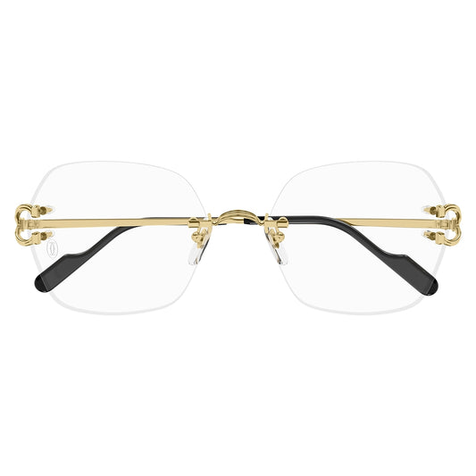 Gafas de Vista para Mujer Cartier Ct0564O-001 Gold 55 001 - metálicas color Dorado