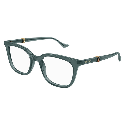 Gafas de Vista para Mujer Gucci Gg1497O 007 Green 52 007 - en acetato color Verde