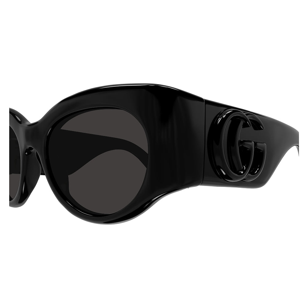 Gafas de Sol para Mujer Gucci Gg1544S 001 Black 53 001 - inyectadas color Negro