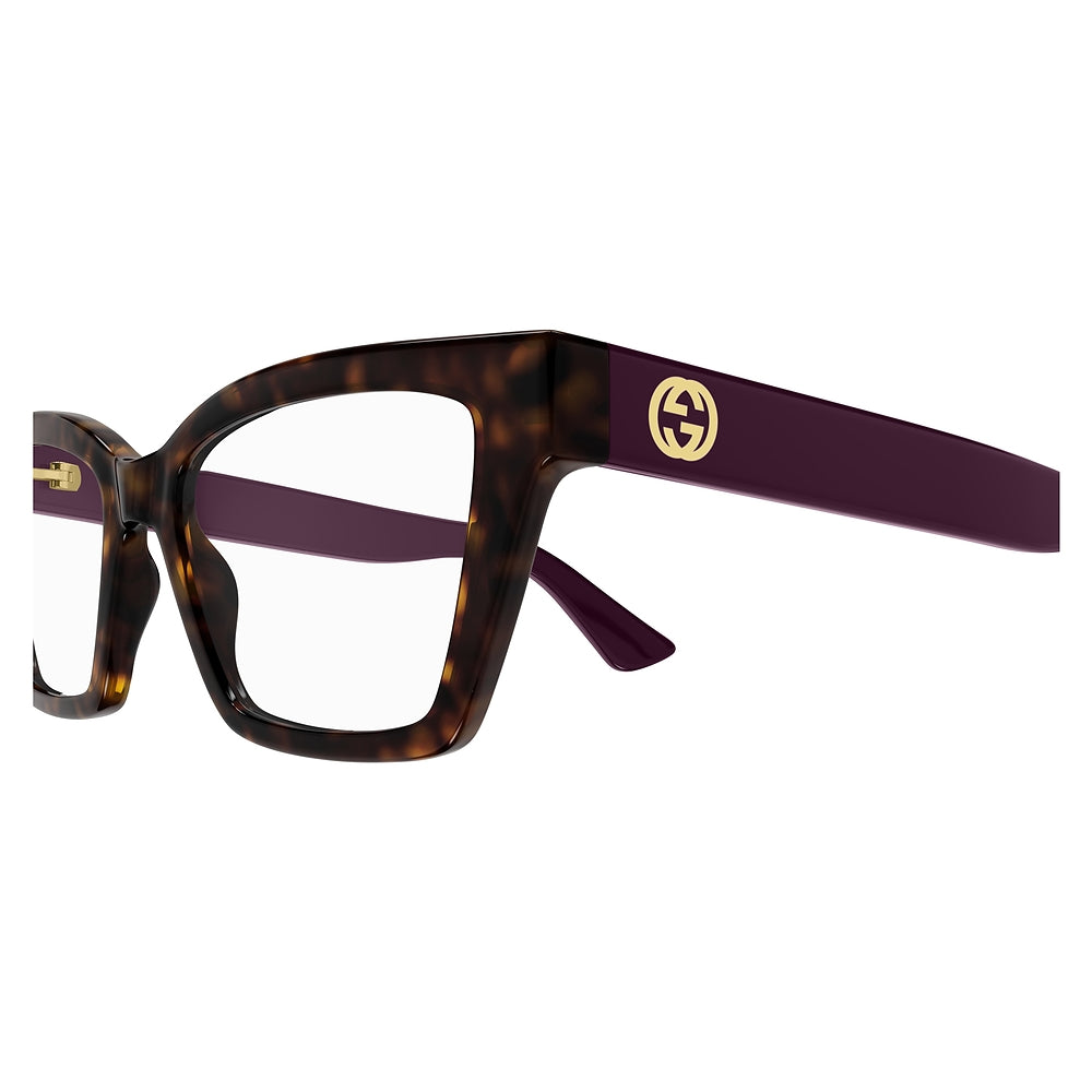 Gafas de Vista para Mujer Gucci Gg1715O 007 Black 53 007 - inyectadas color Café