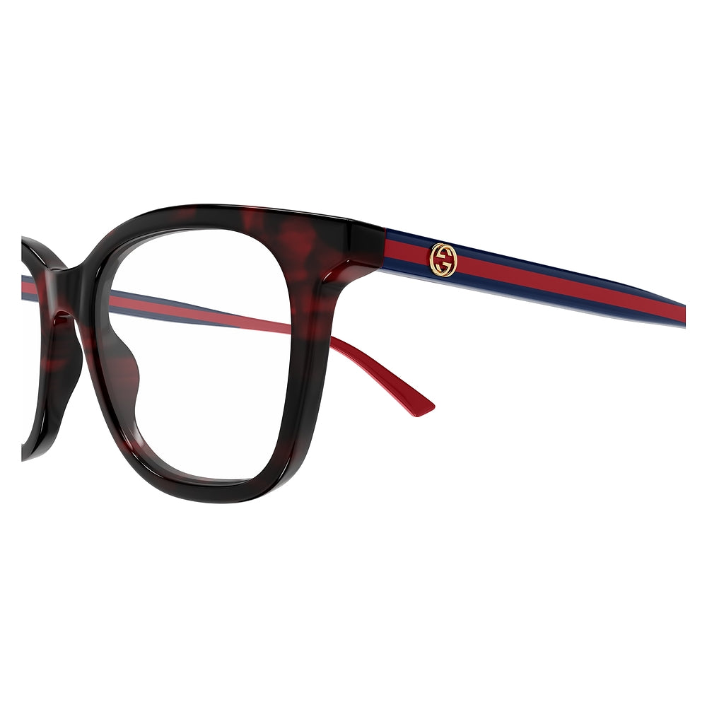 Gafas de Vista para Mujer Gucci Gg1864O 003 Burgundy 50 003 - en acetato color Café