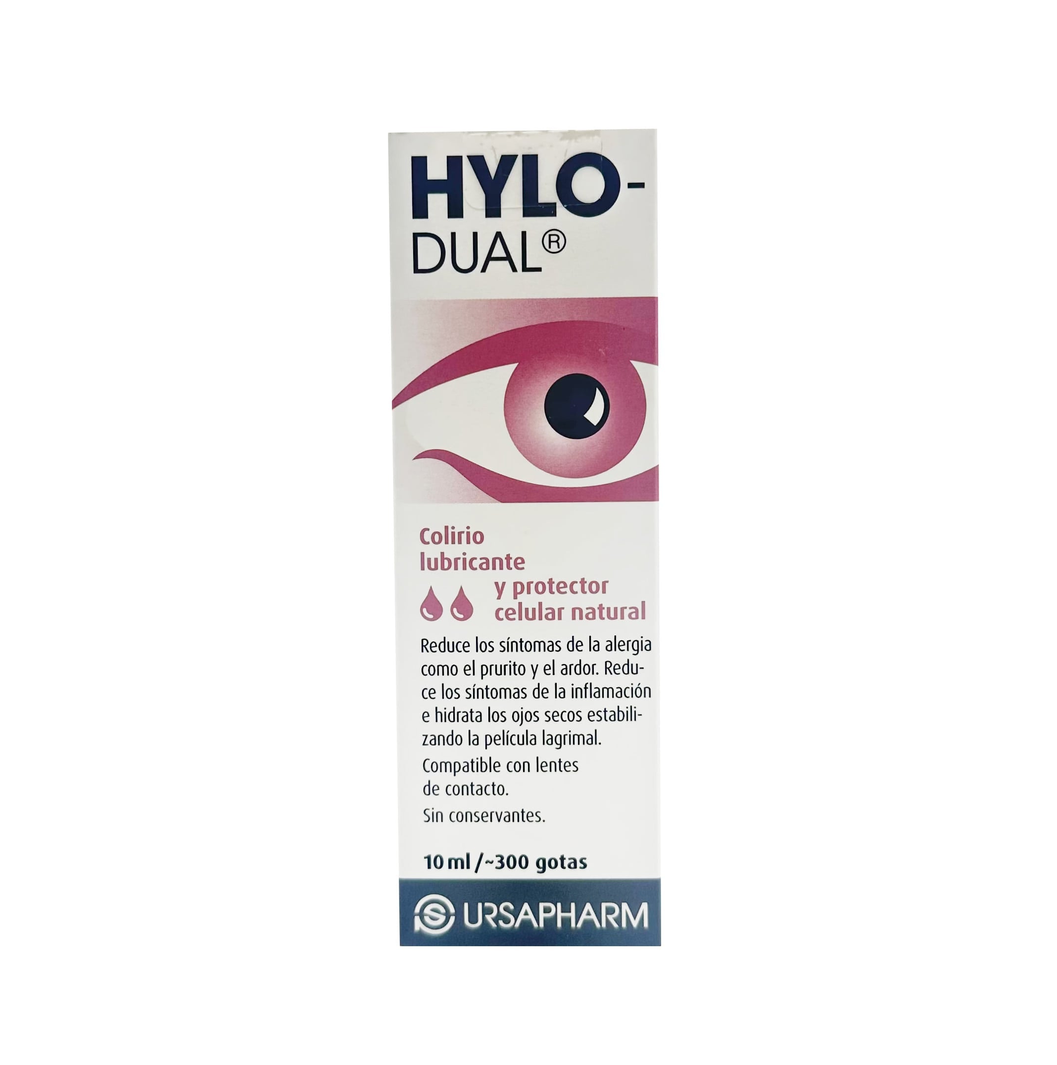 Hylo-Dual Colirio Solución Oftálmica - Frasco 10 mL - Boticas Hogar y Salud