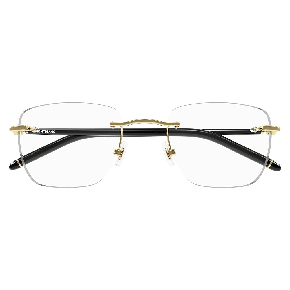 Gafas de Vista para Mujer Montblanc Mb0274O 001 - metálicas color Dorado